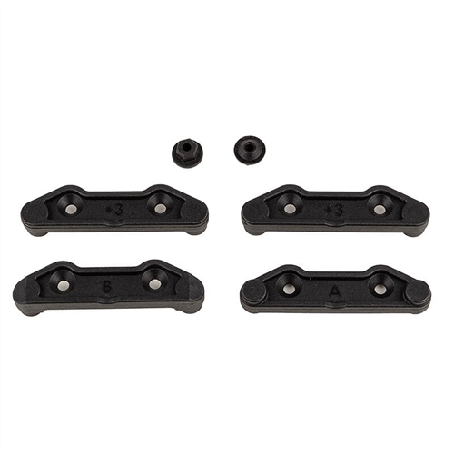 TEAM ASSOCIATED APEX 2 RALLY LOWER ARM MOUNTS +3MM
